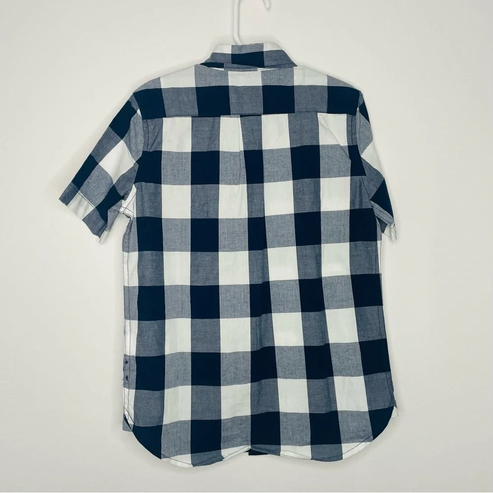 Gap S Button Up Shirt Buffalo Check